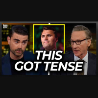 Real Time Crowd Goes Quiet as Bill Maher  Ben Shapiro Have a Tense Exchange About Charlie Kirk