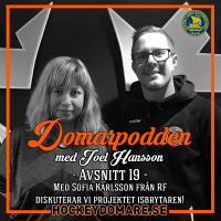 Domarpodden #19 Träffar Sofia Karlsson, RF och pratar Isbrytaren