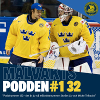 Målvaktspodden #132 ”Det är ju två målvaktsnummer: Stefan Liv och Micke Tellqvist”