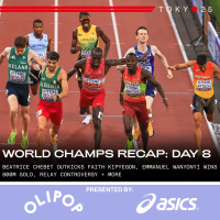 TOKYO WORLD CHAMPIONSHIPS DAY 8 RECAP:  BEATRICE CHEBET COMPLETES THE 5K/10K DOUBLE EMMANUEL WANYONYI BREAKS 800M CHAMPIONSHIP RECORD TO WIN GOLD