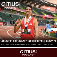 USATF OUTDOOR CHAMPIONSHIPS | DAY 1 REACTION SHOW: NICO YOUNG BEATS GRANT FISHER, EMILY INFELD WINS