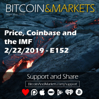 Bitcoin Price, Coinbase and the IMF | Bitcoin  Markets - 2/22/2019 - E152