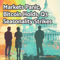 Markets Panic, Bitcoin Holds, Q3 Seasonality Strikes - E386