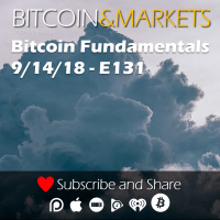 Bitcoin Price and Fundamentals Analysis - 9/14/2018 - E131