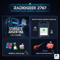 #Radiogeek semanal, stargate Argentino, 31 Atlas cerca de Marte, fin de soporte Windows 10 - Nro 2767