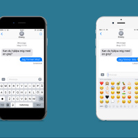 Får glada och ledsna gubbar utropstecken att se otrevliga ut? 