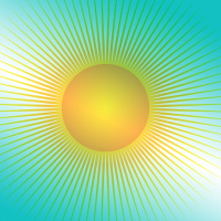 Usch, vad soligt! Nu ska jag bränna mig.