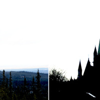 Varför kan vi säga till skogs men inte till kyrks?