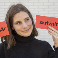 Sär skrivning sär skilt irriter ande