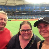 Summertime Baseball with Dad