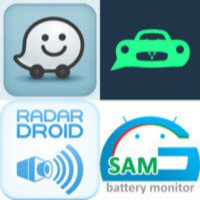 Apps: Clarmm, Waze, Vehway