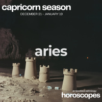 ARIES Horoscope for Capricorn Season (December 21, 2024-January 19, 2025)