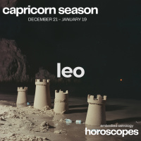 LEO Horoscope for Capricorn Season (December 21, 2024-January 19, 2025)