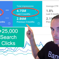 25,000+ More Google Organic Search Clicks in 3 Months!
