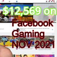 How I Made $12,569 on Facebook Gaming in NOV 2021!