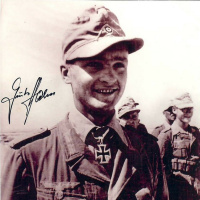 Gunter Halm, youngest member of the Afrika Korps to be awarded the Knights Cross