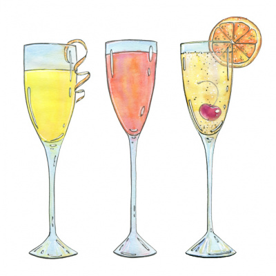 Monday Morning Mimosas