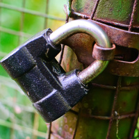 Hinter Schloss und Riegel