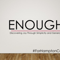 Sermon: Enough: A New Question 