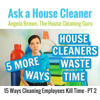 Waste Time - 15 Ways House Cleaning Employees Waste Time