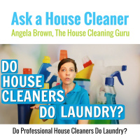 Do Professional House Cleaners Do Laundry?