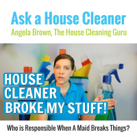 Who is Responsible When a House Cleaner or Maid Breaks Things?