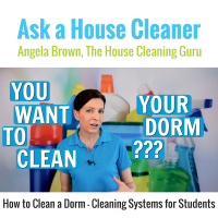 How To Clean A Dorm - Cleaning Systems for College Kids