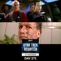 Day 271: First Contact / The Q and the Grey