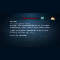 Investor Questions: How do I start the process of subdividing?