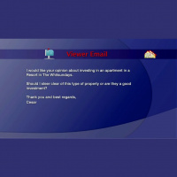 Investor Questions: Apartment in resort in The Whitsundays?