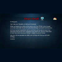 Investor Questions: Thoughts on debt and investing?