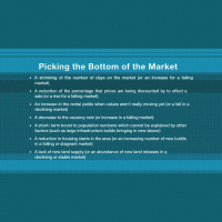 Picking The Bottom Of The Market