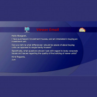 Investor Questions: Differences to be aware of buying unit as opposed to house?