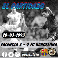 El partidazo: Valencia CF 3 - 4 FC Barcelona (20.03.1993) Con Carles Nicolau, remontada histórica