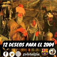 12 Deseos culés para el 2004, viaje exprés al 05/01/2004 del FC Barcelona, con Carles Nicolau, Noche de Reyes 2004