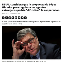 AMLO Mexico Coopera con la DEA