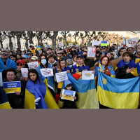 Californians Rally for Peace in Ukraine