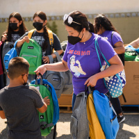 Hundreds of Thousands of Students Return to Schools in Los Angeles