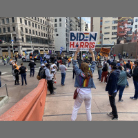 Biden-Harris Supporters Celebrate Across California