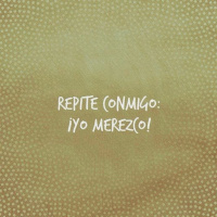 ¡No te conformas con lo que necesitas, lucha por lo que realmente te mereces!