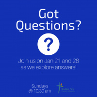 Q and A Sunday (2018-01-21) - Audio