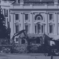 Trump Tears Down The White House East Wing To Build A Ballroom