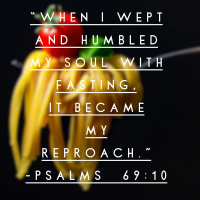 Spiritual Discipline: Fasting