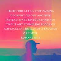 Love  Conscience: Romans 14