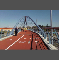 Piensa en bici: Así fue el accidente de un ciclista en el anillo verde de la Casa de Campo