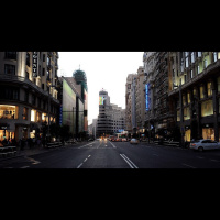 Piensa en bici: Balance de los cortes de tráfico en la Gran Vía en Navidad