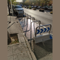 Más de trescientos aparcabicis en Madrid para finales de julio