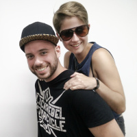 Huckepack mit Kathrin  Arne (07. September 2015)