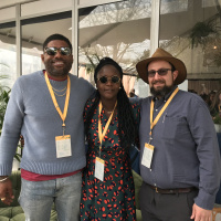 Chefs Fatmata Binta and Digby Stridiron at Charleston Wine + Food 2020