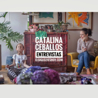 Catalina Ceballos en la casa